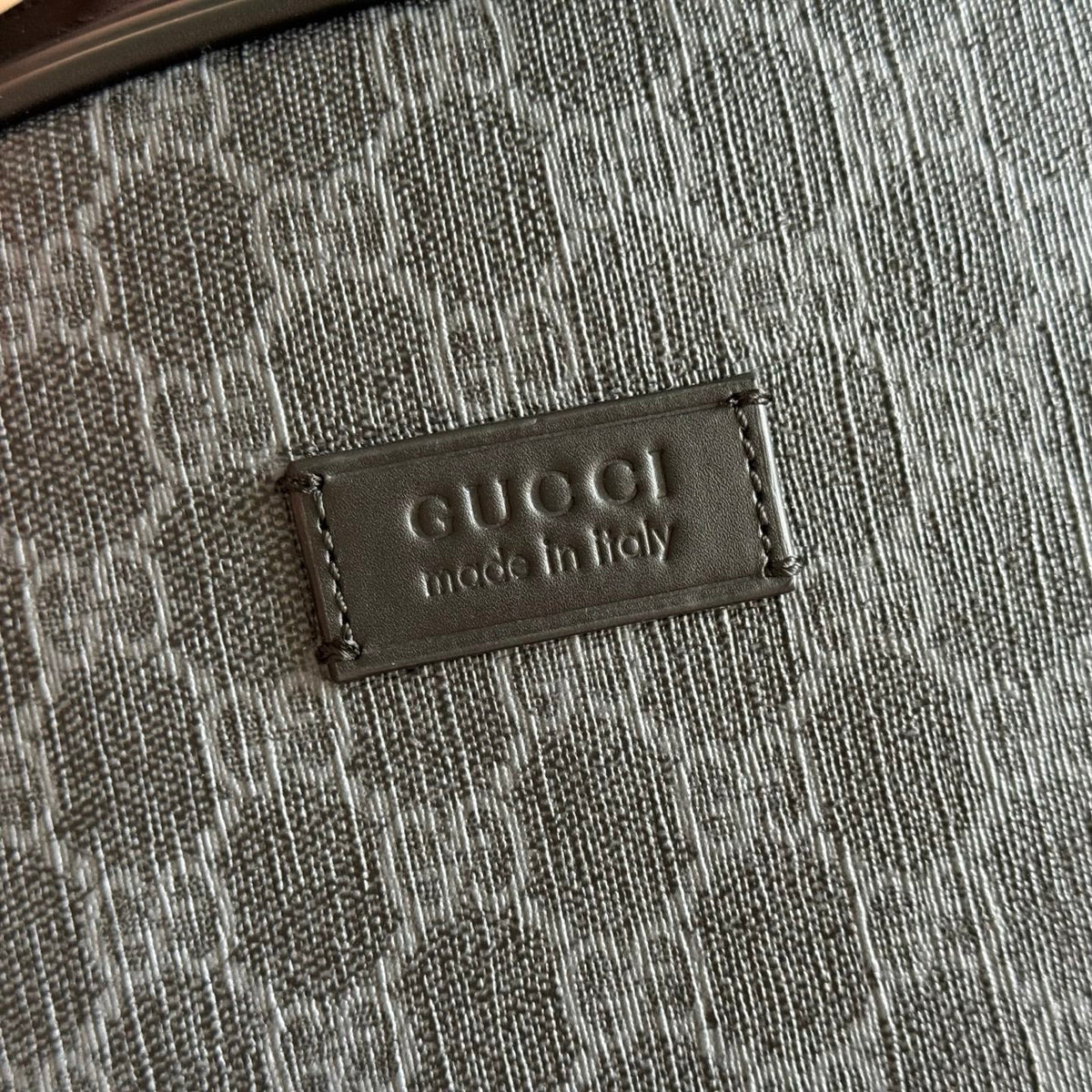 GG Porter Medium Backpack Black Canvas 292637